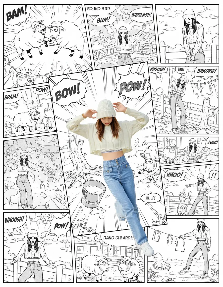 漫画融合效果