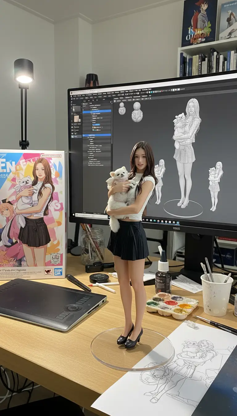 手办模型效果